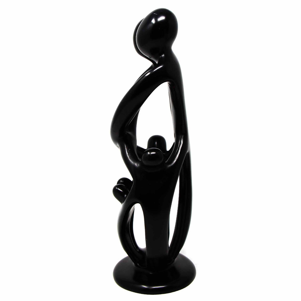 10" Family Soapstone Sculptures - Various Family Configs
