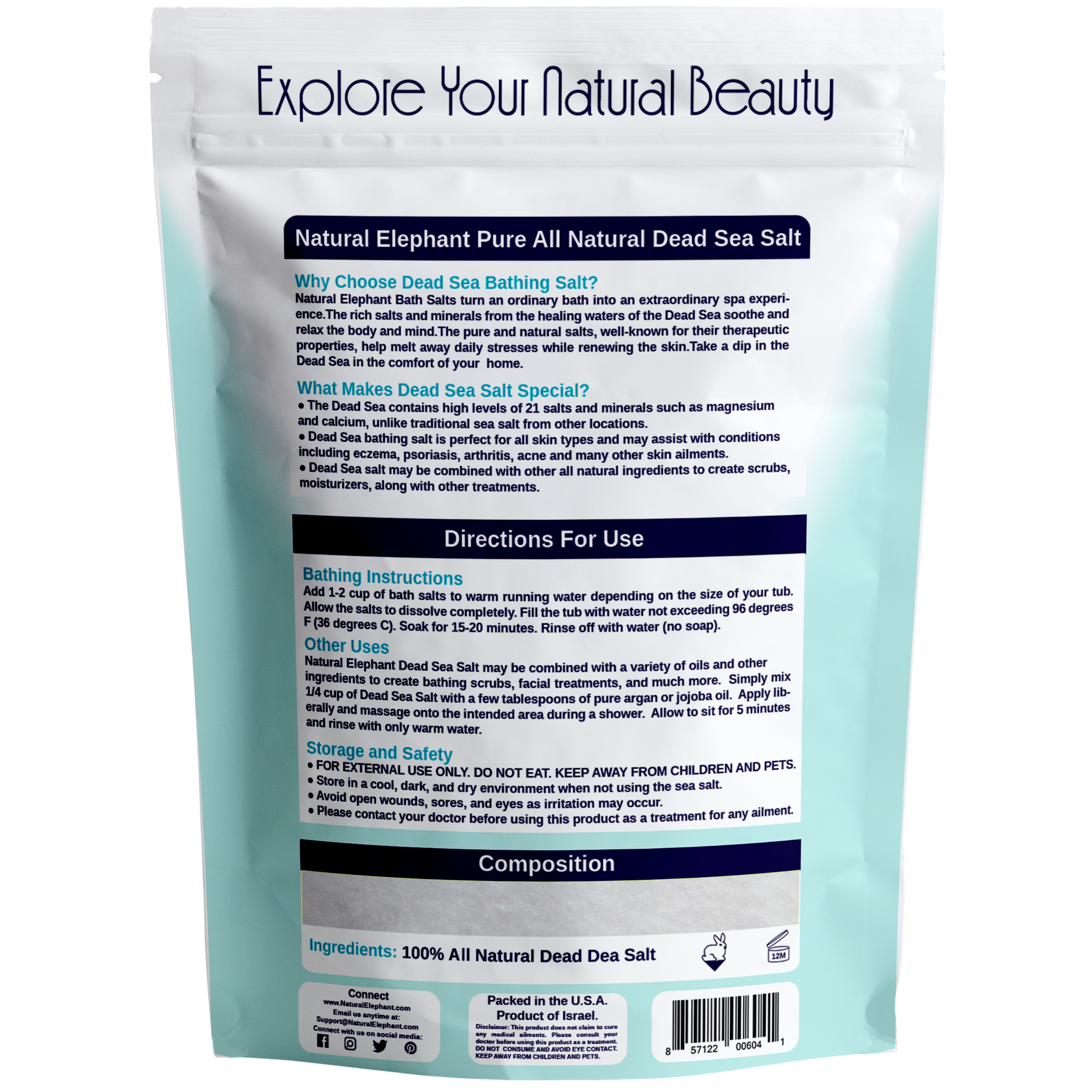 Fine Dead Sea Salt