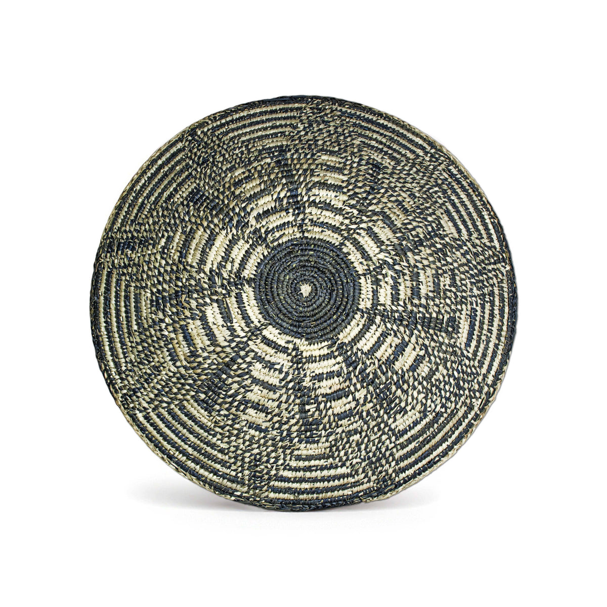 14" Handwoven Squash Blossom Bowl Basket