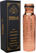 Copper Bottle Hammered (1L)