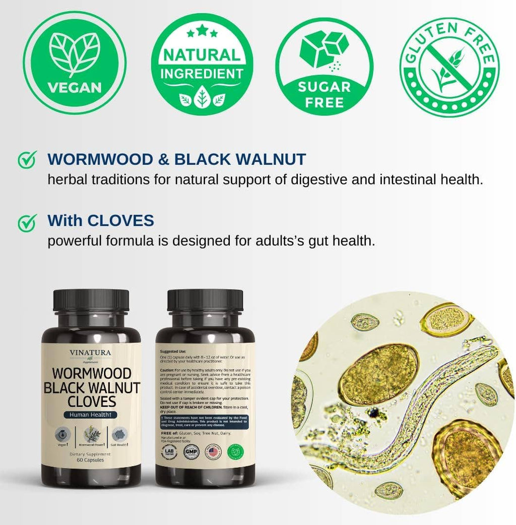 Wormwood Black Walnut Cloves