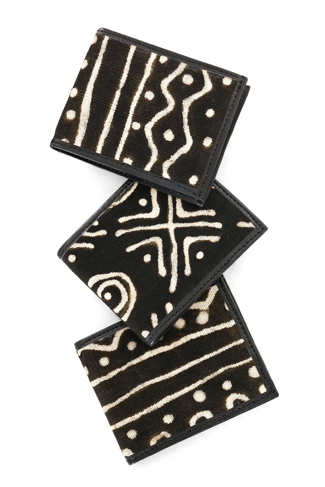 Malian Black Bogalon Wallets - Sold Singly