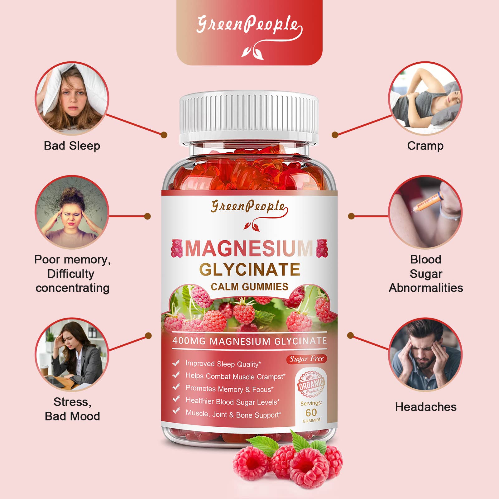 Magnesium Glycinate Support Gummies
