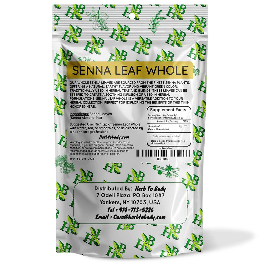 Senna Leaf Whole - 4oz
