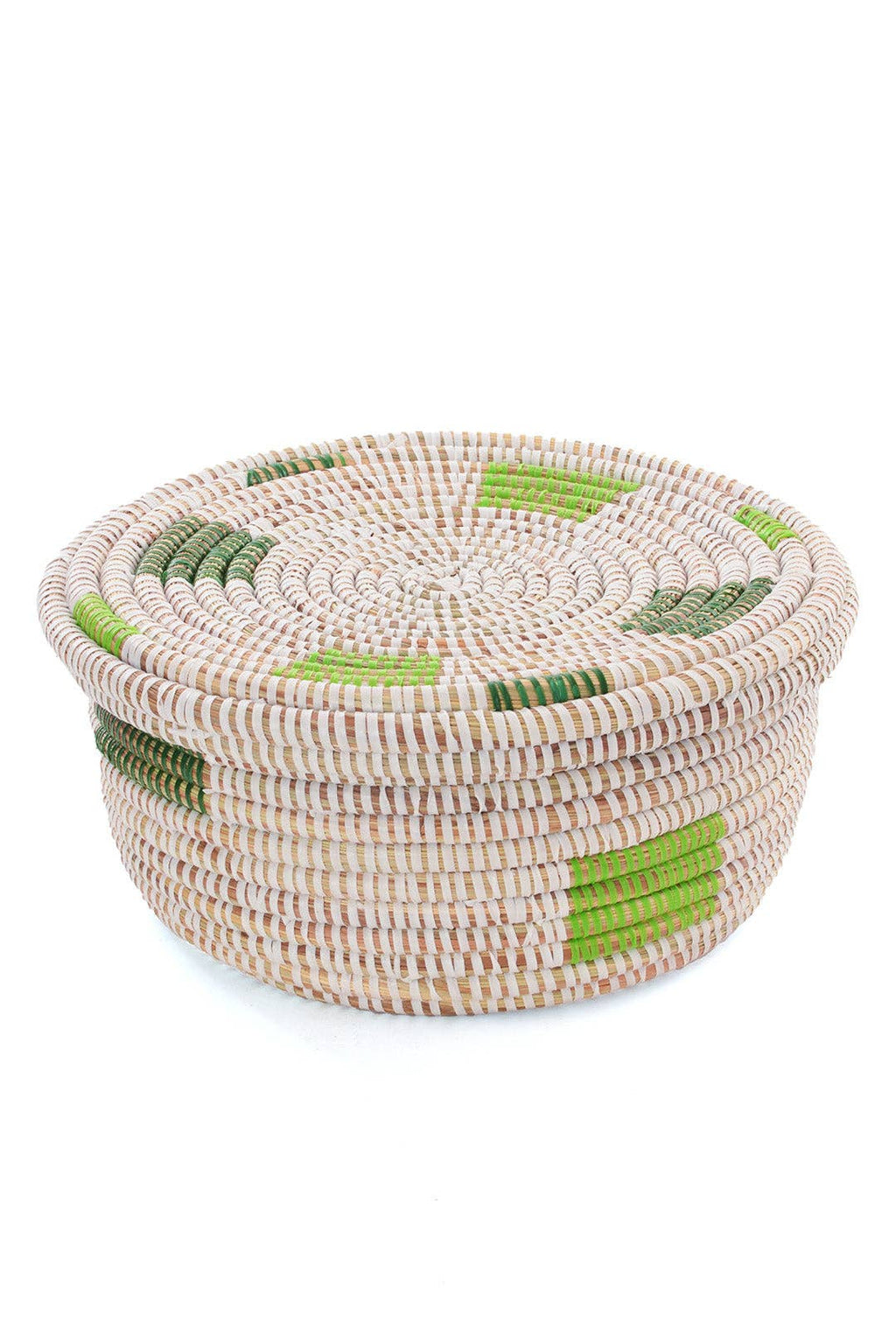 Leafy Green Mixed Basket Set of Three