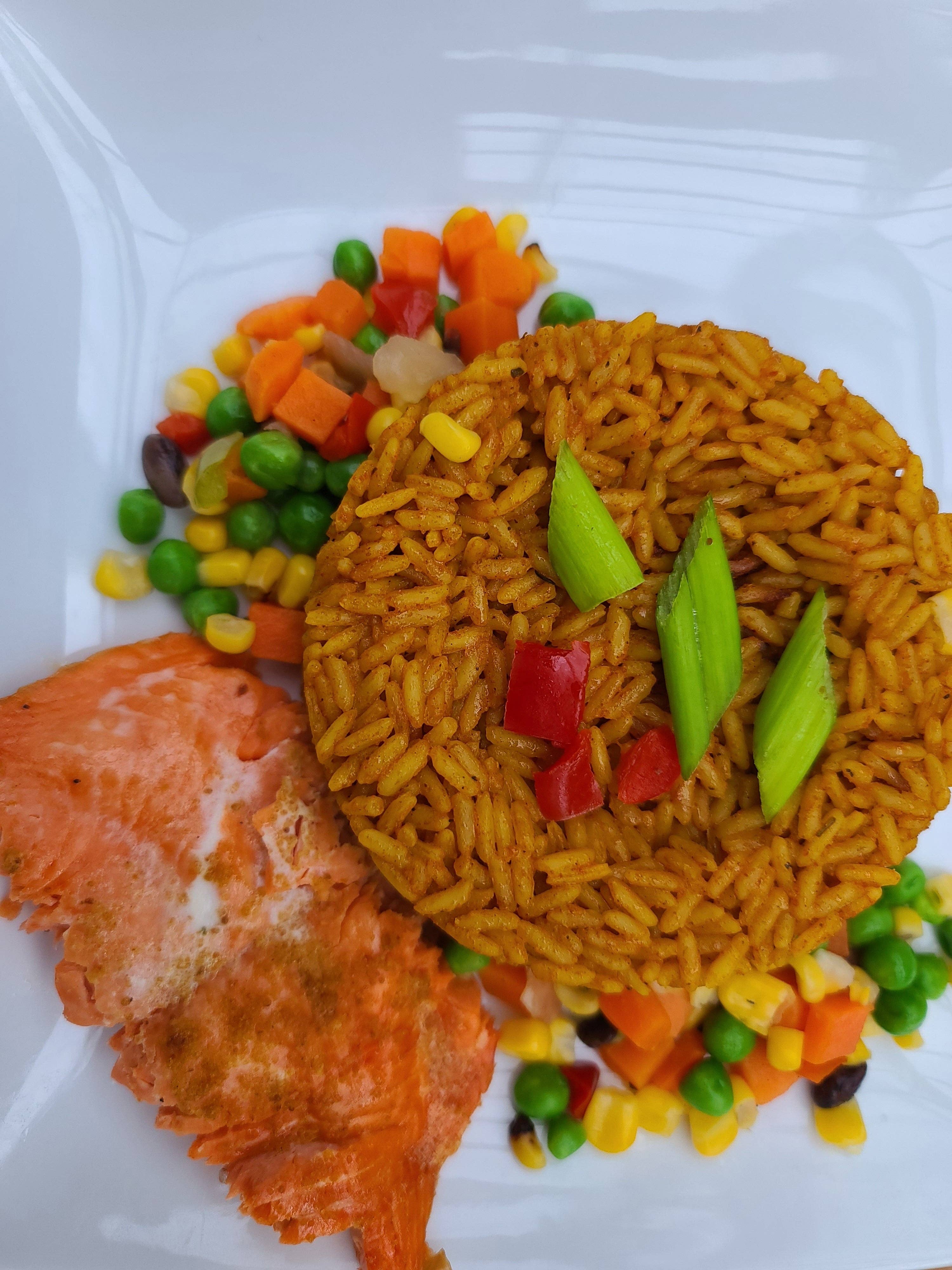 Flourish Jollof Rice Mix (Rice and Seasoning)