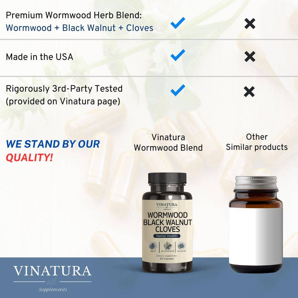 Wormwood Black Walnut Cloves