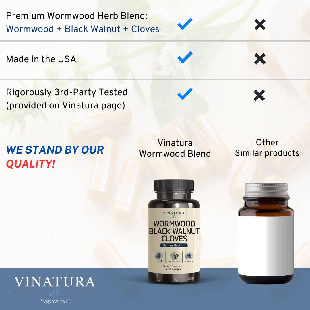 Wormwood Black Walnut Cloves