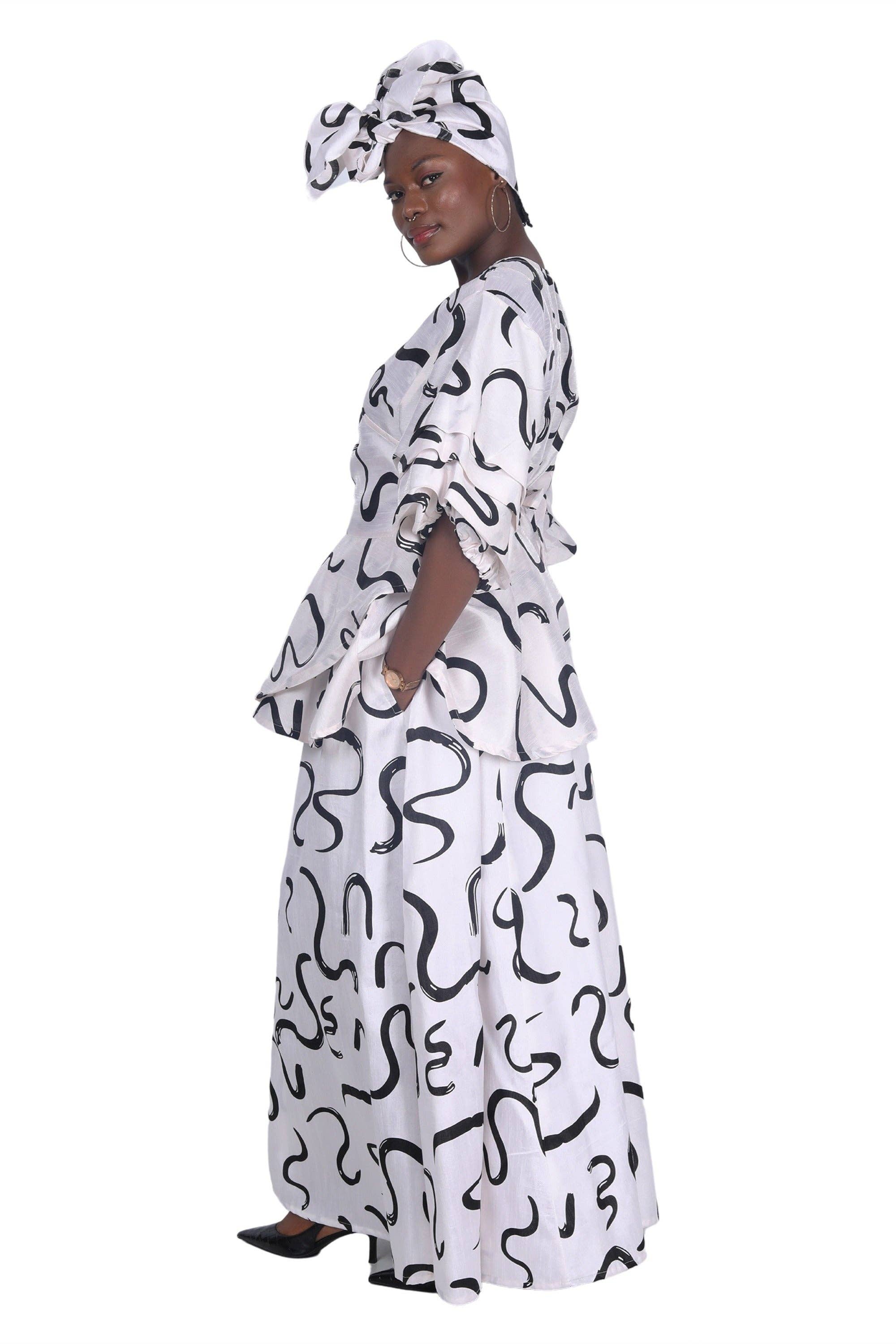 2 Piece Palazzo Set APS-25073-B078