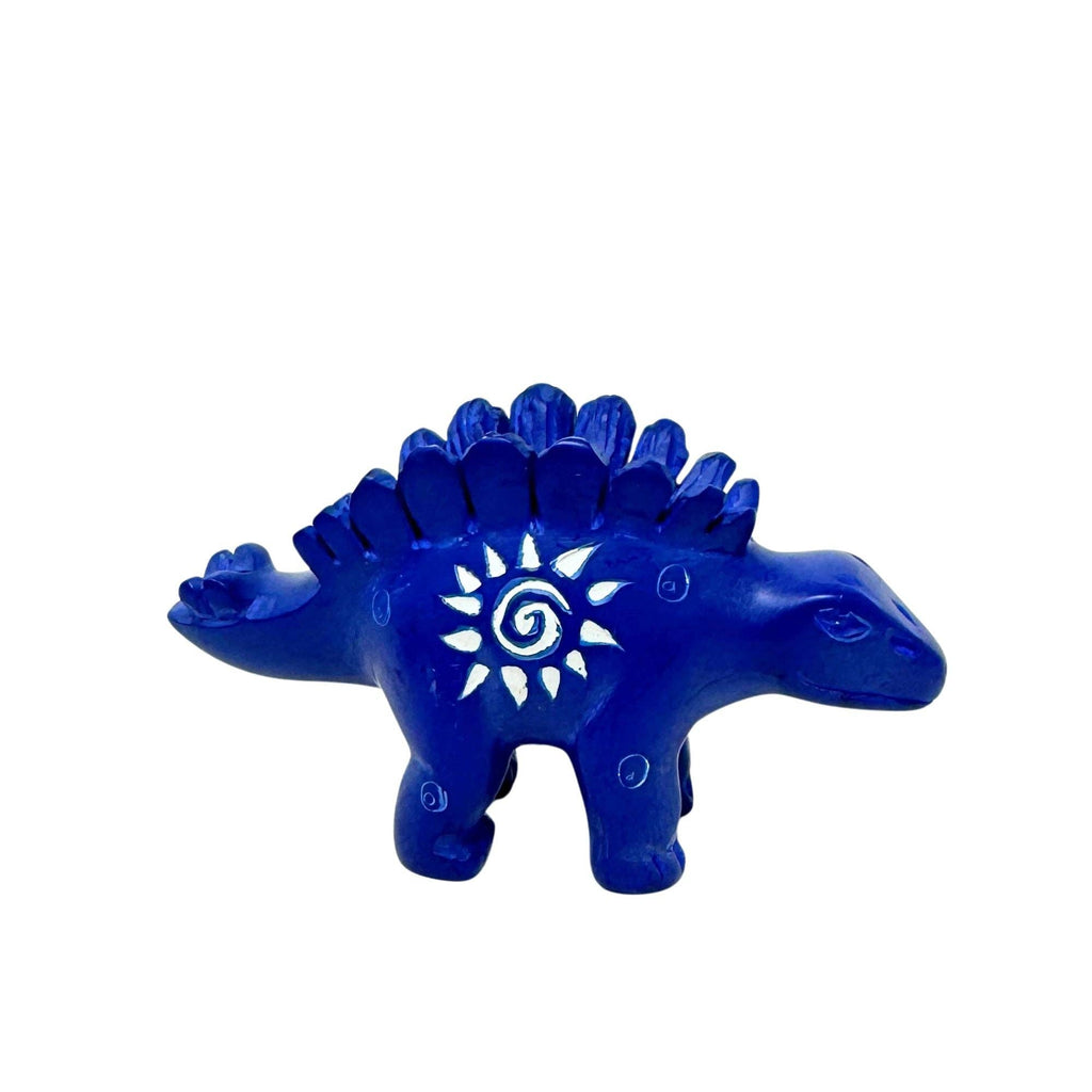 Soapstone Stegosaurus Dinosaur - Sold as Assorted Colors