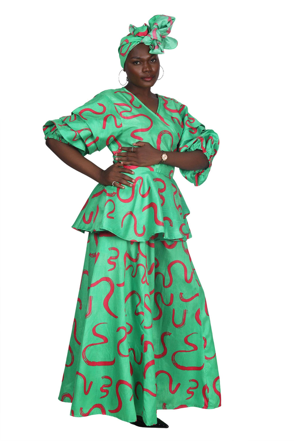 2 Piece Palazzo Set APS-25073-B078