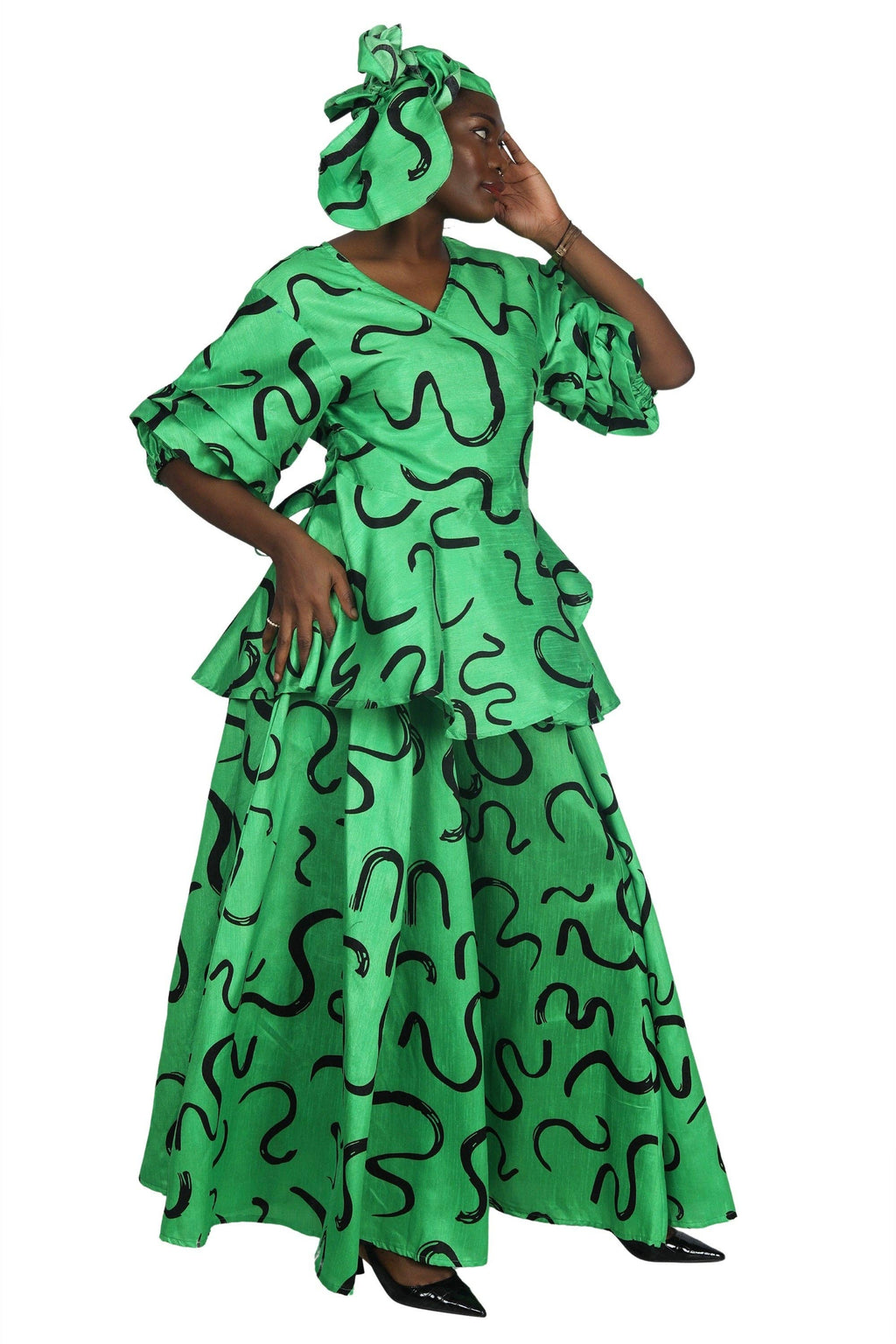 2 Piece Palazzo Set APS-25073-B078