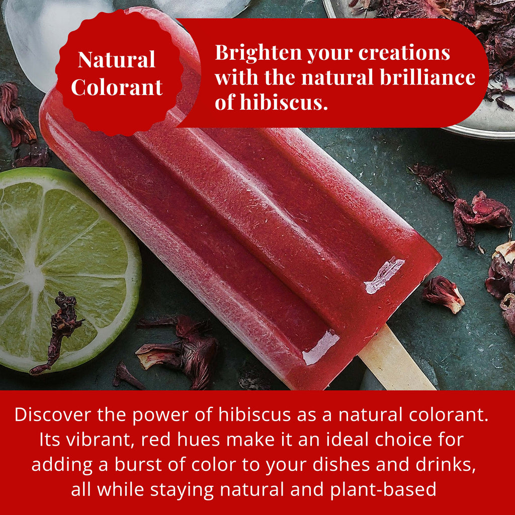 Dried Hibiscus Flower Petals , 100% Natural. 5 oz.