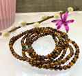 4mm Natural Tiger Eye Crystal Healing Stretch Bracelet 7.5"
