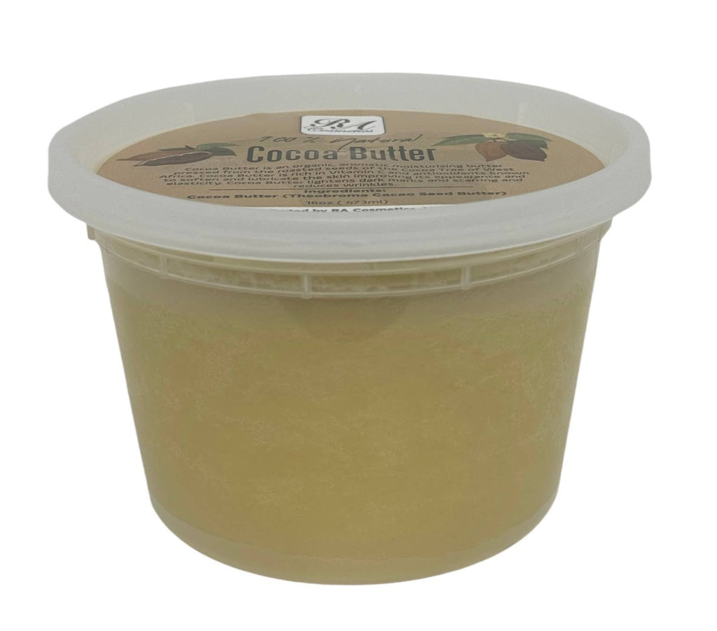 Raw Cocoa Butter 16oz Tub