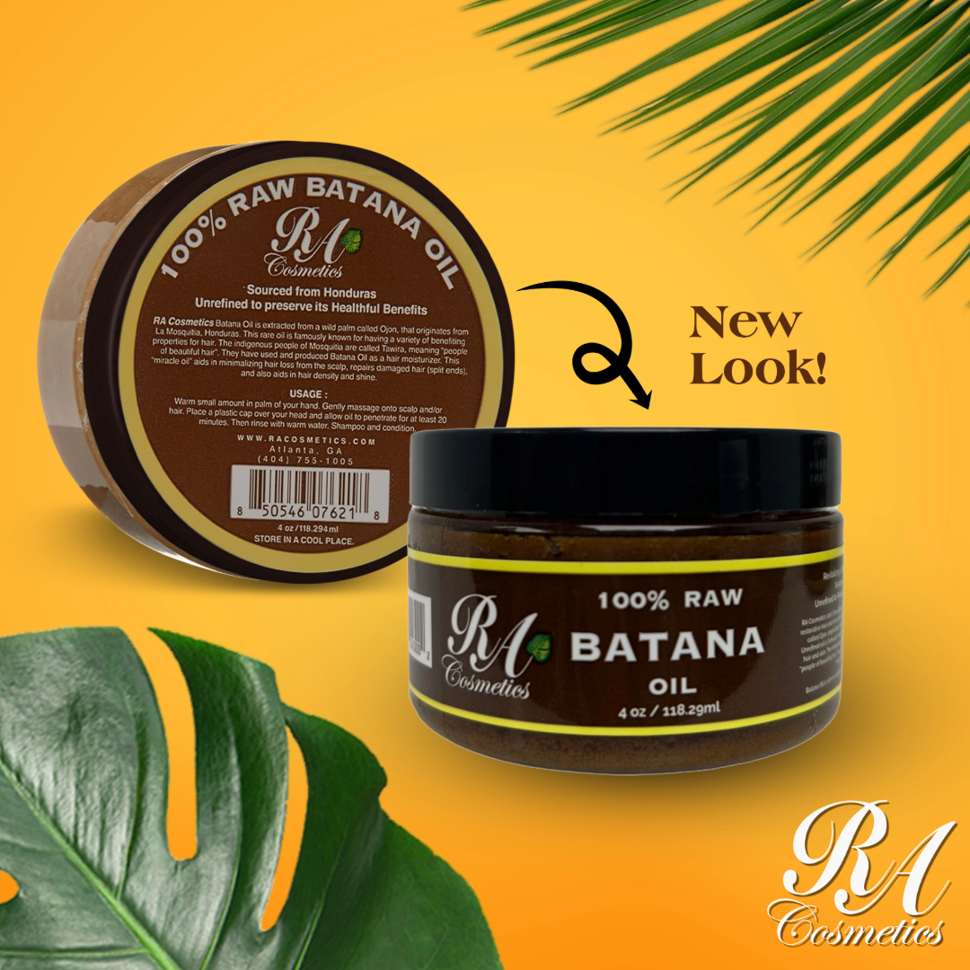 100% Raw Batana Oil, 4oz - From Honduras