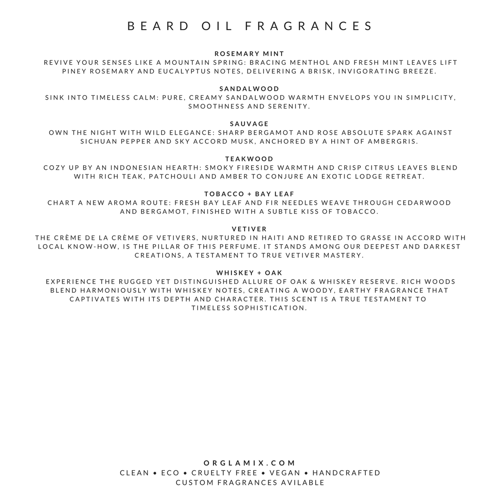 Beard Oil | Softens, Styles Smells Damn Good | Private Label