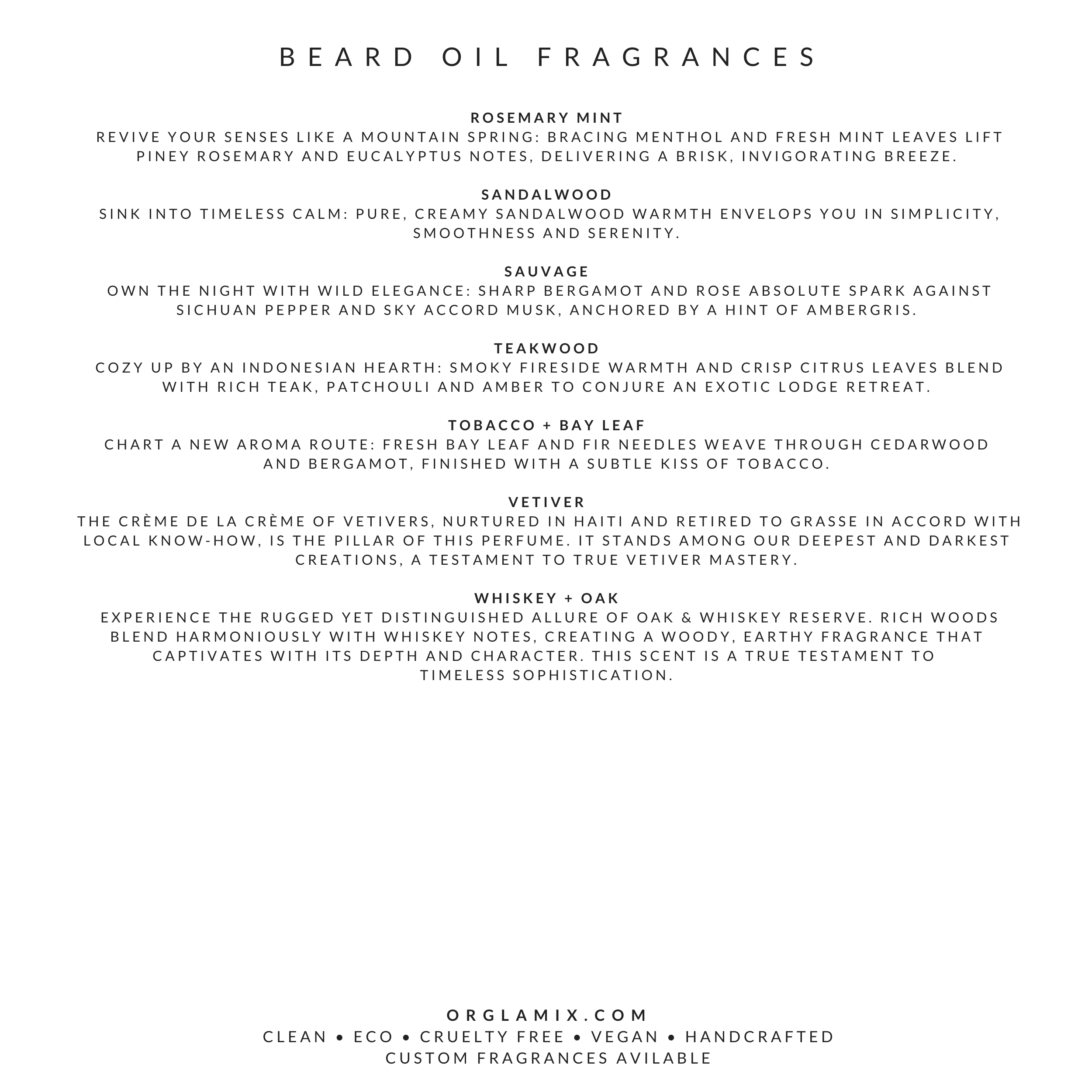 Beard Oil | Softens, Styles Smells Damn Good | Private Label