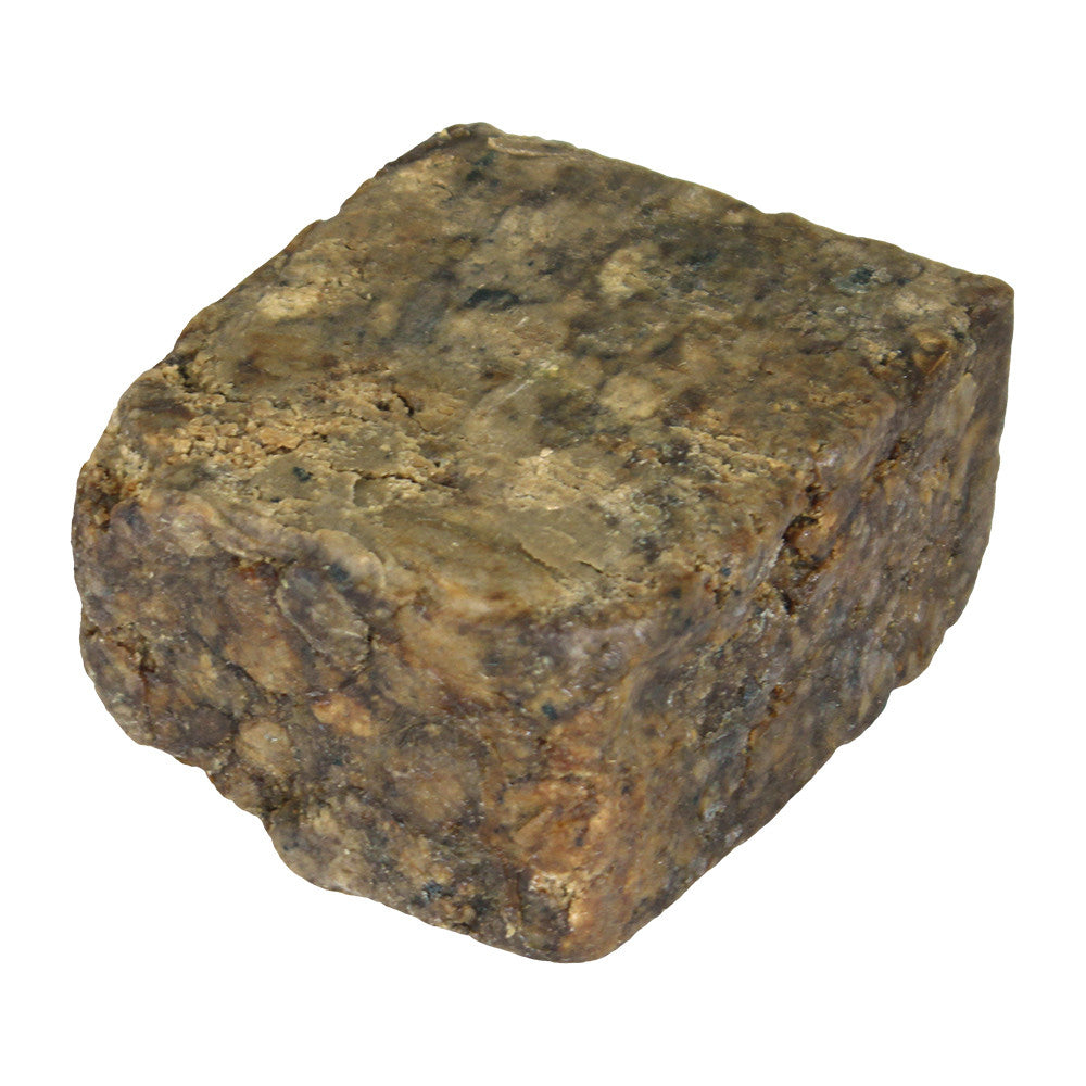 African Black Soap Bar, Unscented - 1lb