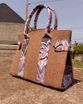 African Print Handbag