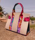 African Print Handbag