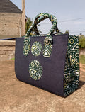 African Print Handbag