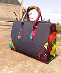 African Print Handbag