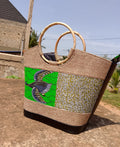 African Print Handbag