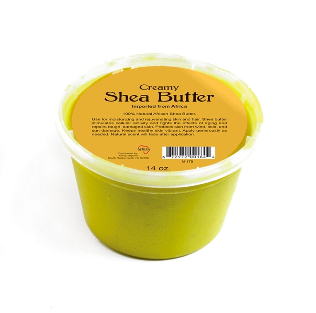 Creamy African Shea Butter - 14 oz