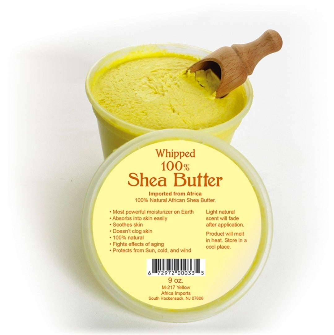 Whipped Shea Butter- Yellow 9oz