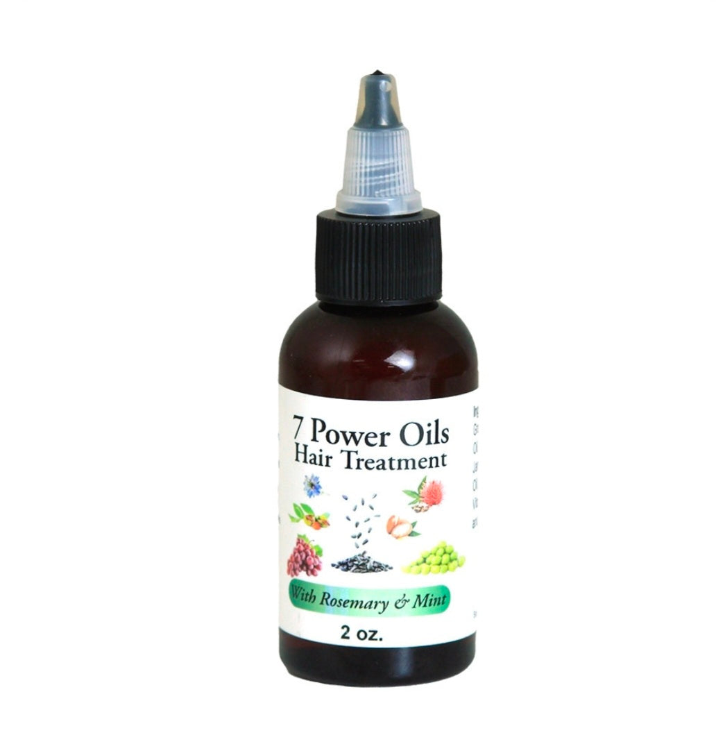 7 Power Oils Hair Treatment with Rosemary & Mint