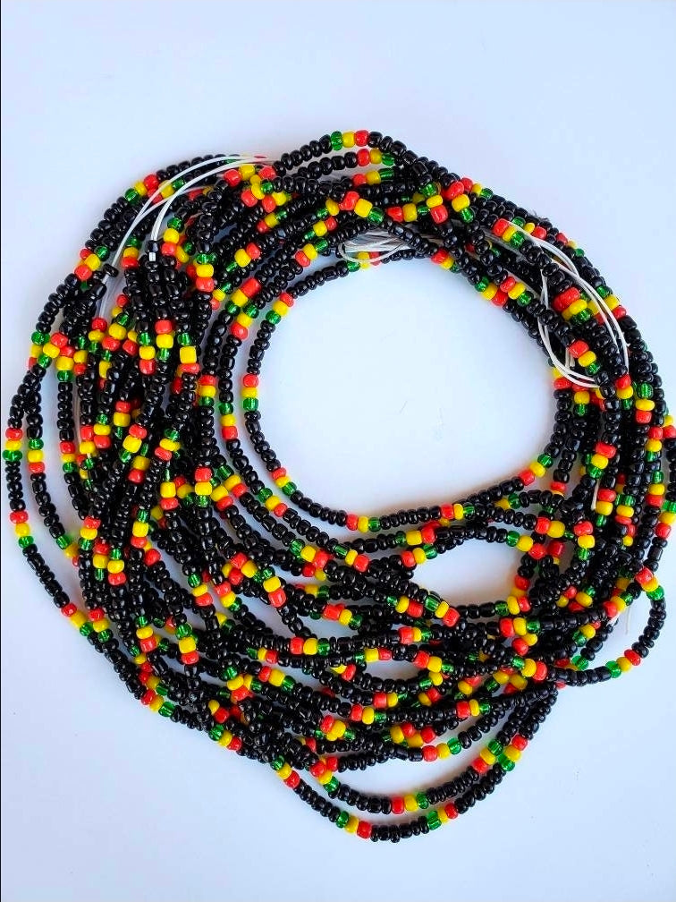 African Waist Beads - Solid Colors Collection