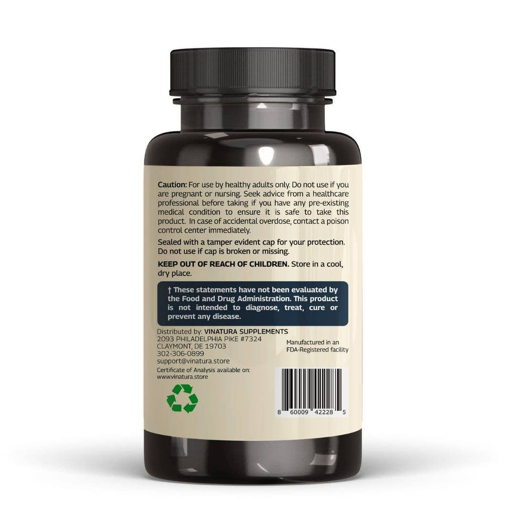 Shilajit Fulvic Acid 50% - 1000mg Pure Shilajit Capsules