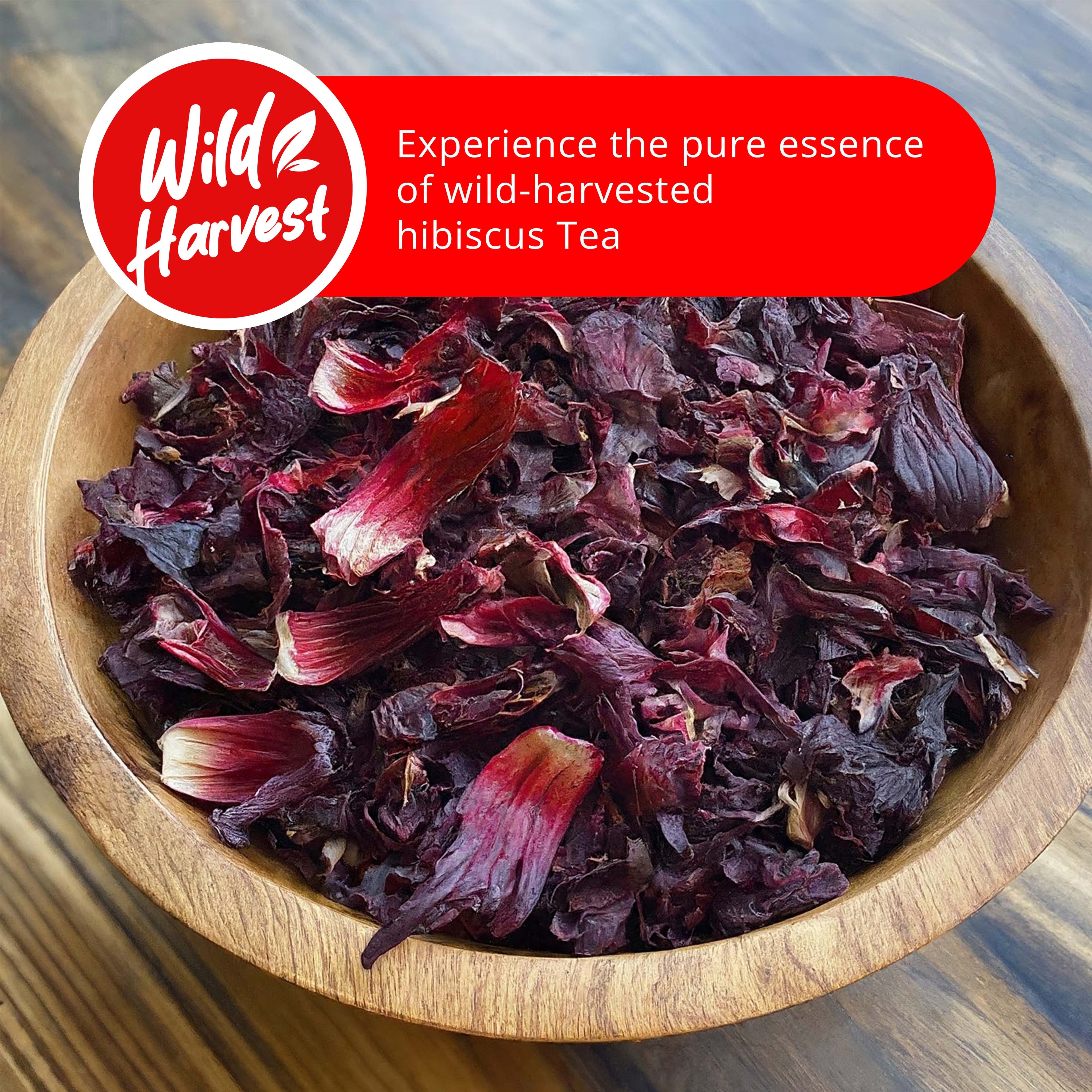 50 Bolsitas De Té De Hibisco Puro, Te De Hibisco, SIN OMG.