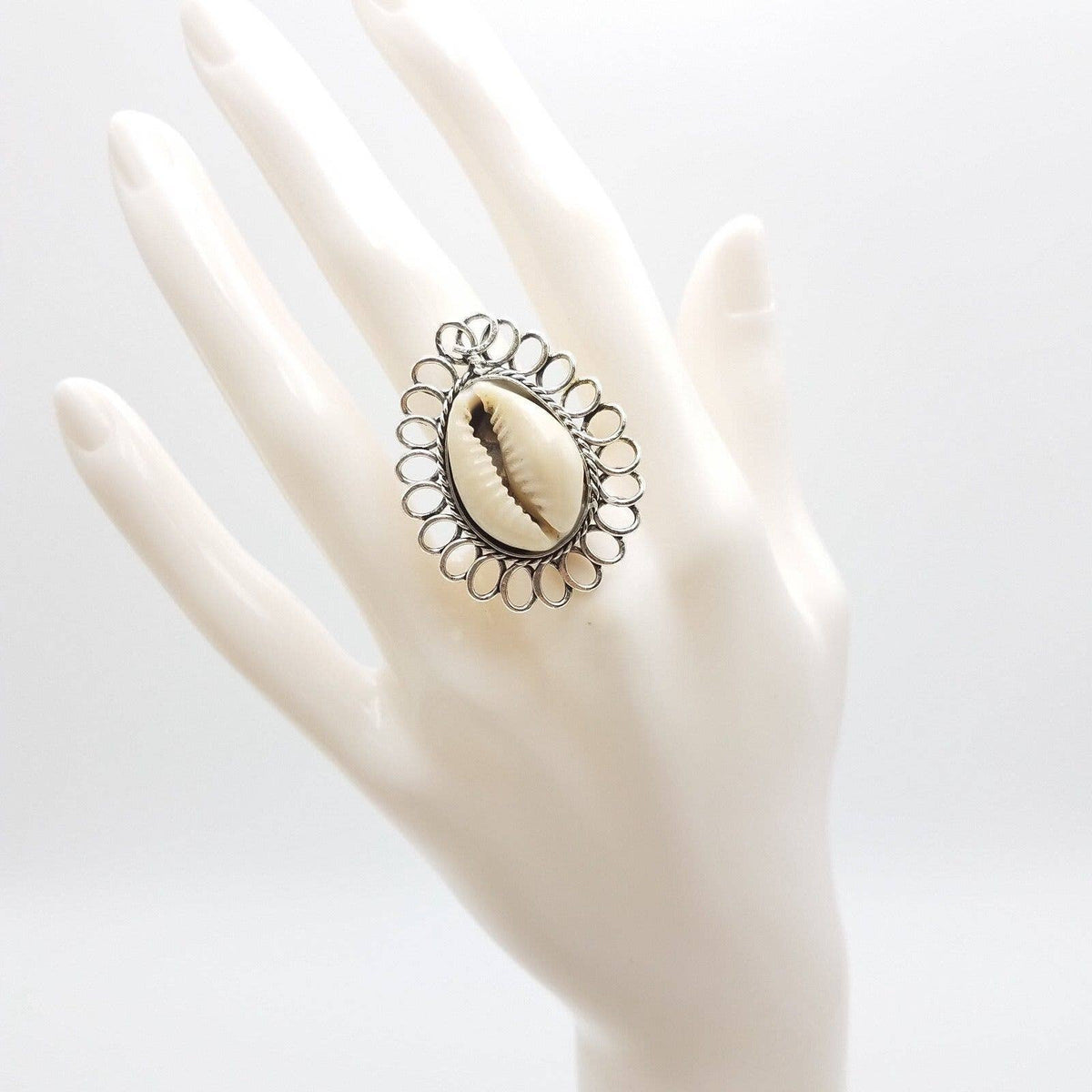Cowrie Shell Ring
