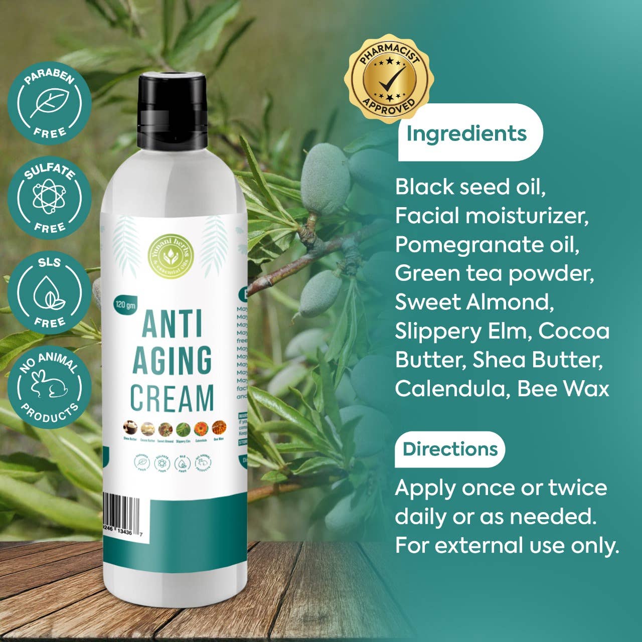 ANTI-AGING CREAM 120gm