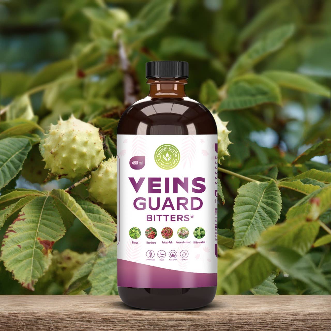 Veins Guard living bitters 480mls