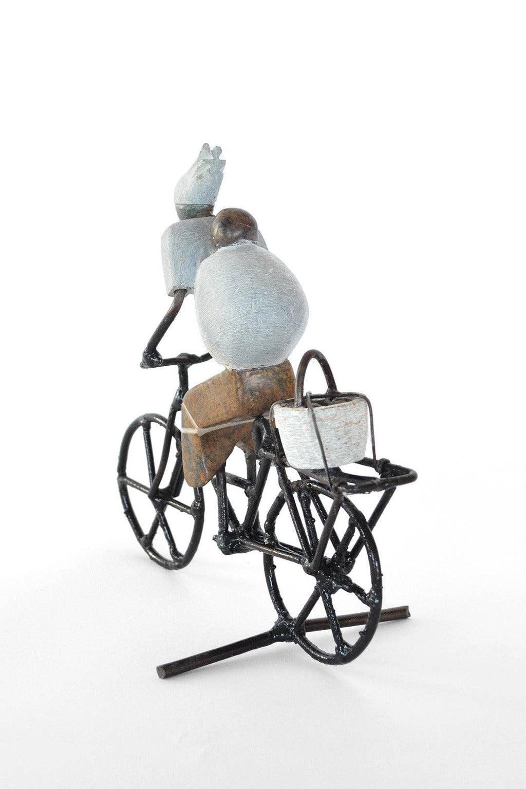 Zimbabwean Simple Life Stone & Metal Babywearing Bicy