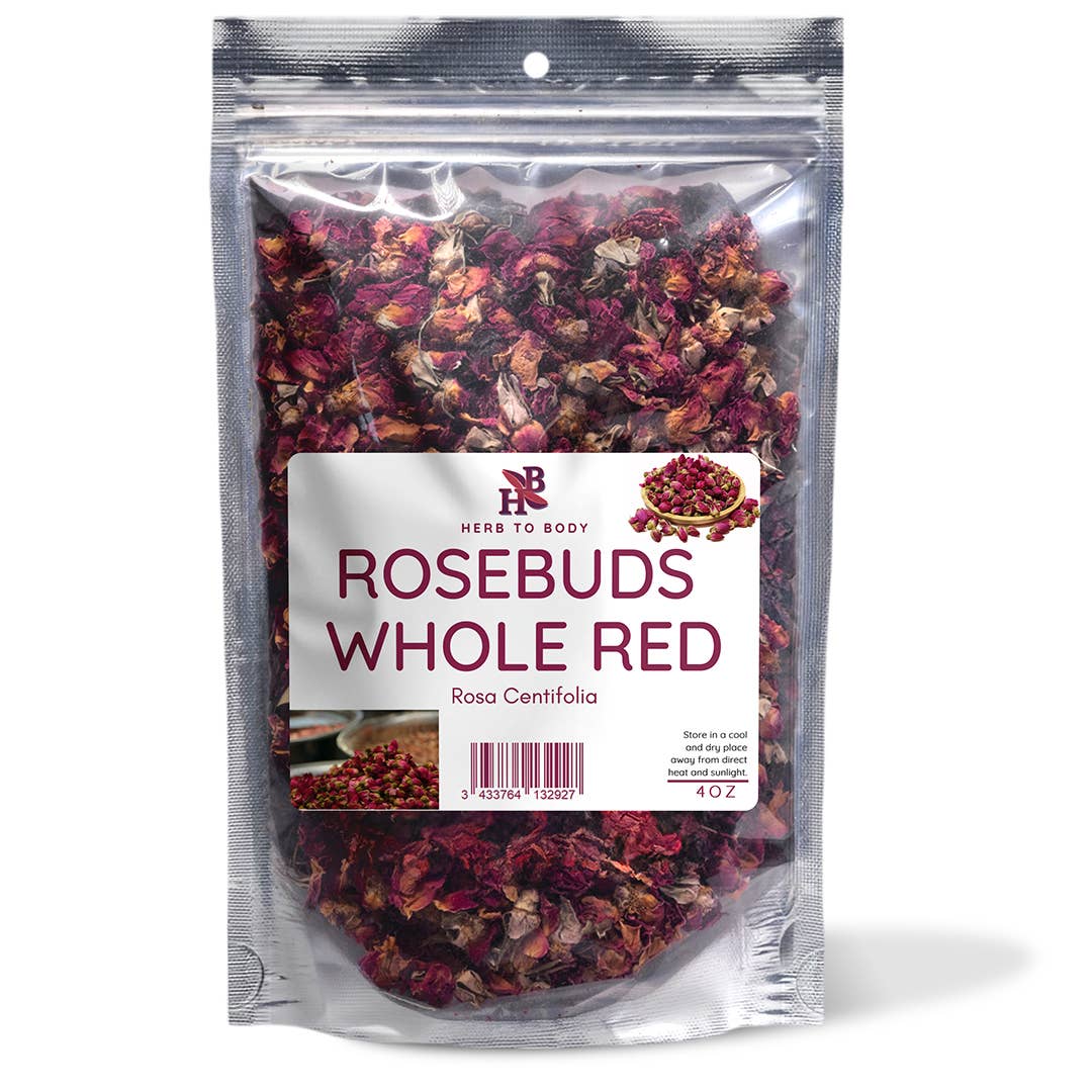 Rosebuds Whole Red - 4oz