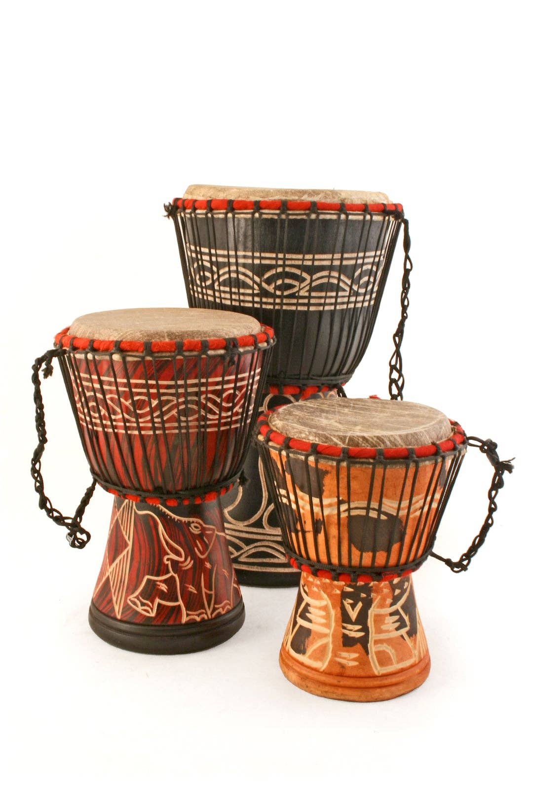 Ghanaian Djembe Hand Drums
