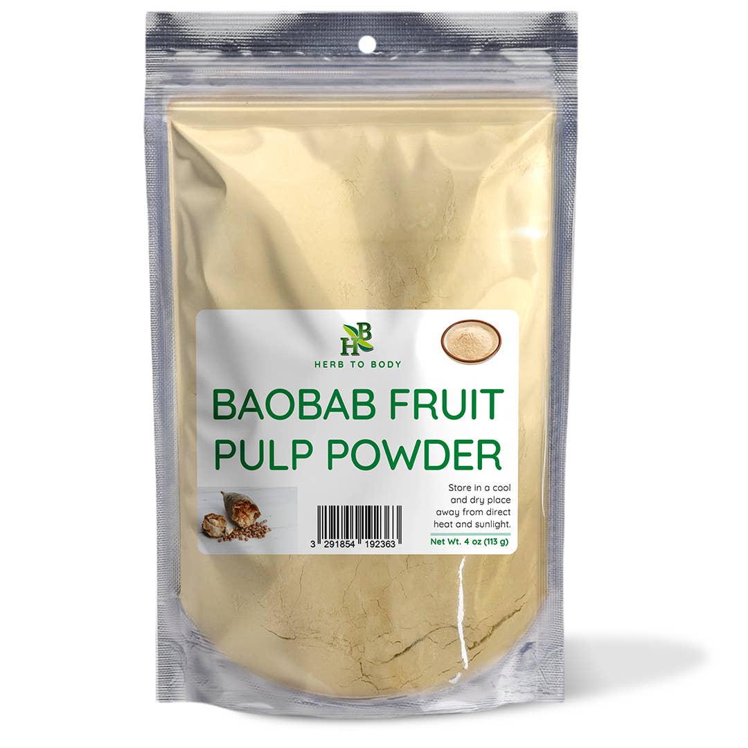 Baobab Powder 4 oz (113 g) for Juice, Tea & Baking