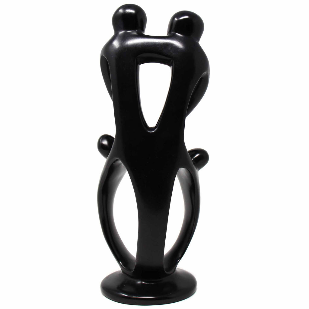 10" Family Soapstone Sculptures - Various Family Configs