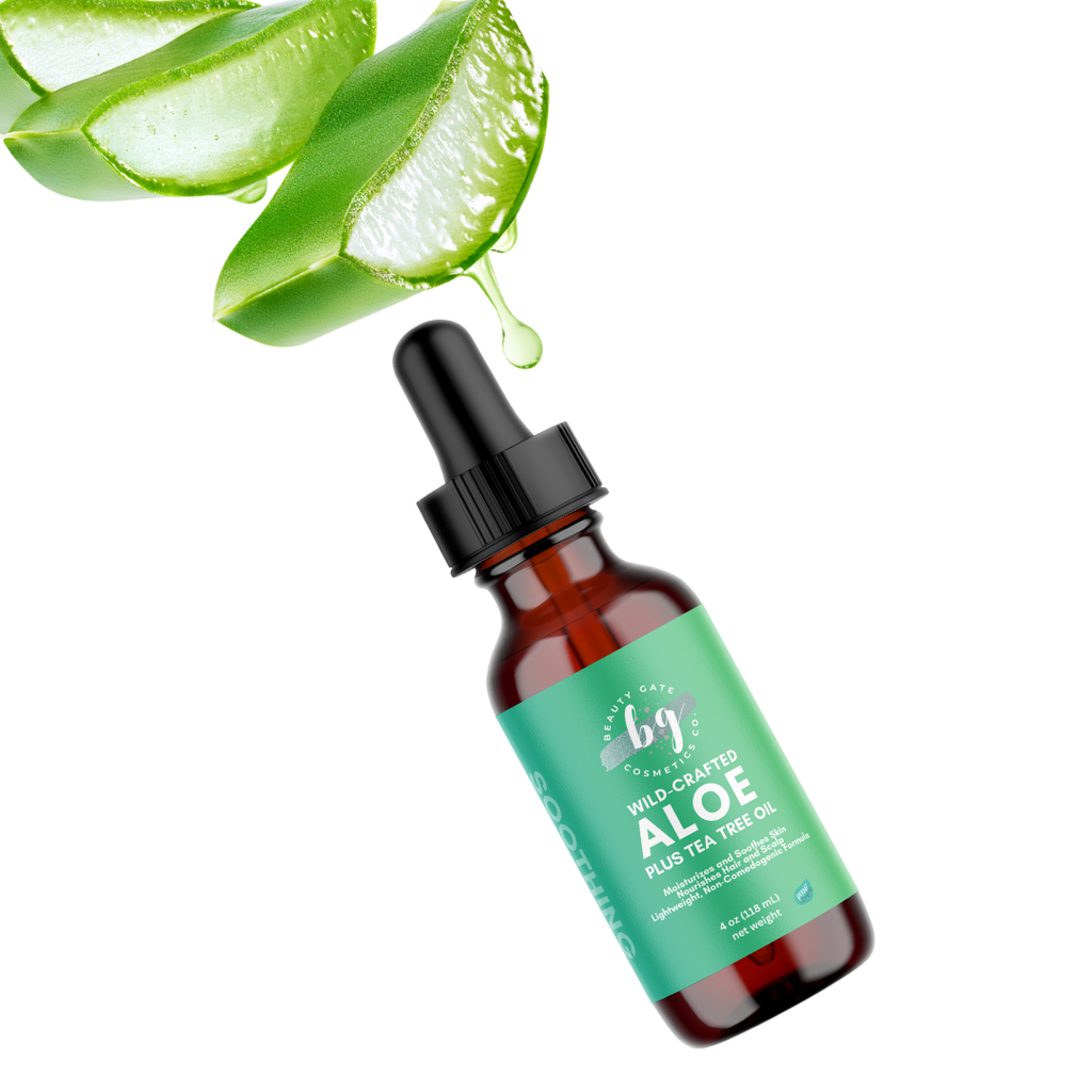 Aloe Vera & Tea Tree Scalp Treatment Oil - 4 oz