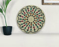 14" Handwoven Dancing Arrows Bowl for Wall Basket Decor