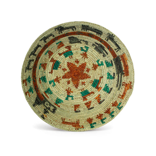 14" Handwoven Park Story Bowl for Wall Basket Decor