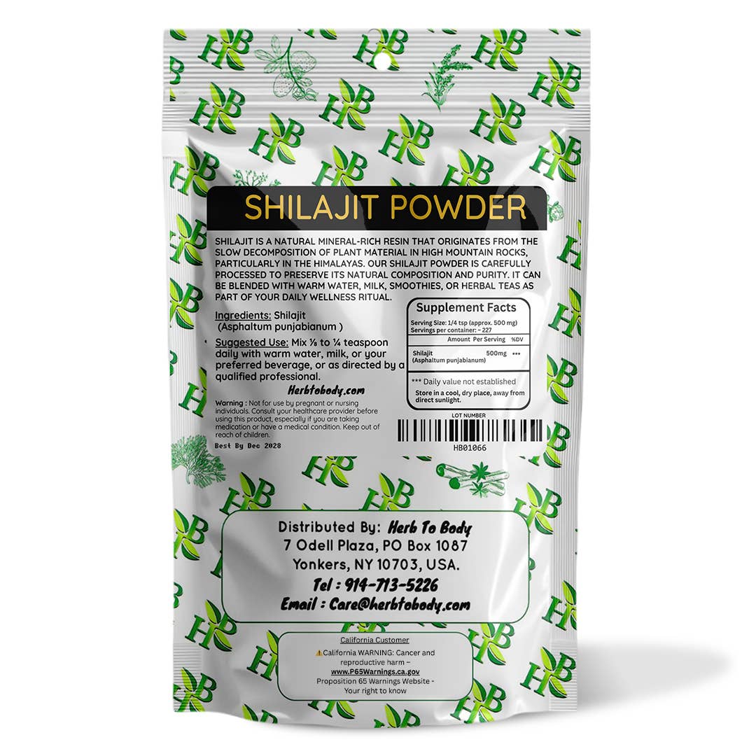 Shilajit Powder - 4oz