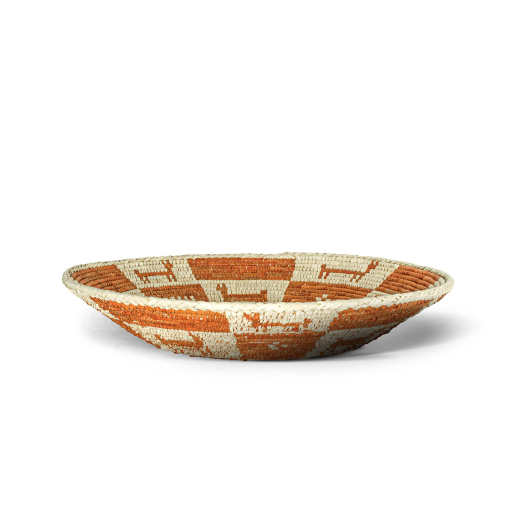 14" Handwoven Guardian Path Bowl for Wall Basket Decor