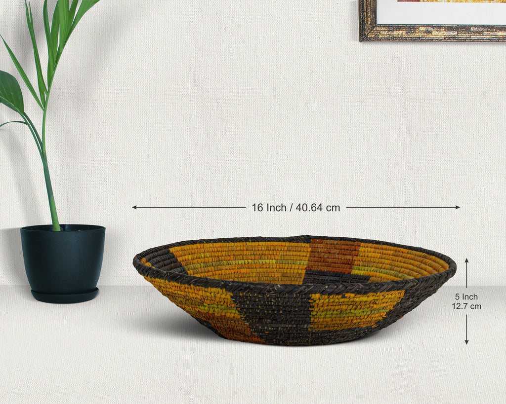 16 Inch Handwoven Hanging & Storage Bowls
