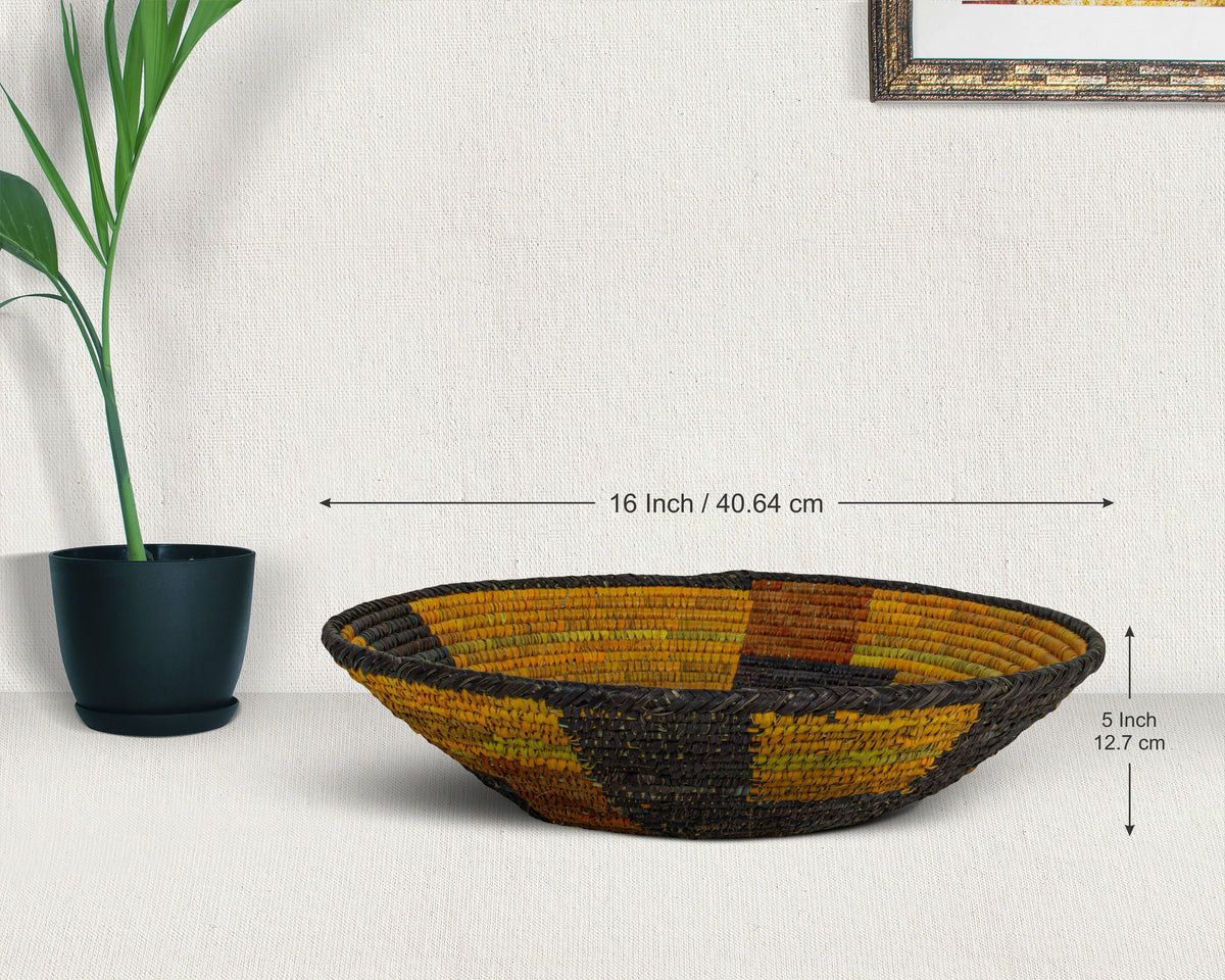 16 Inch Handwoven Hanging & Storage Bowls
