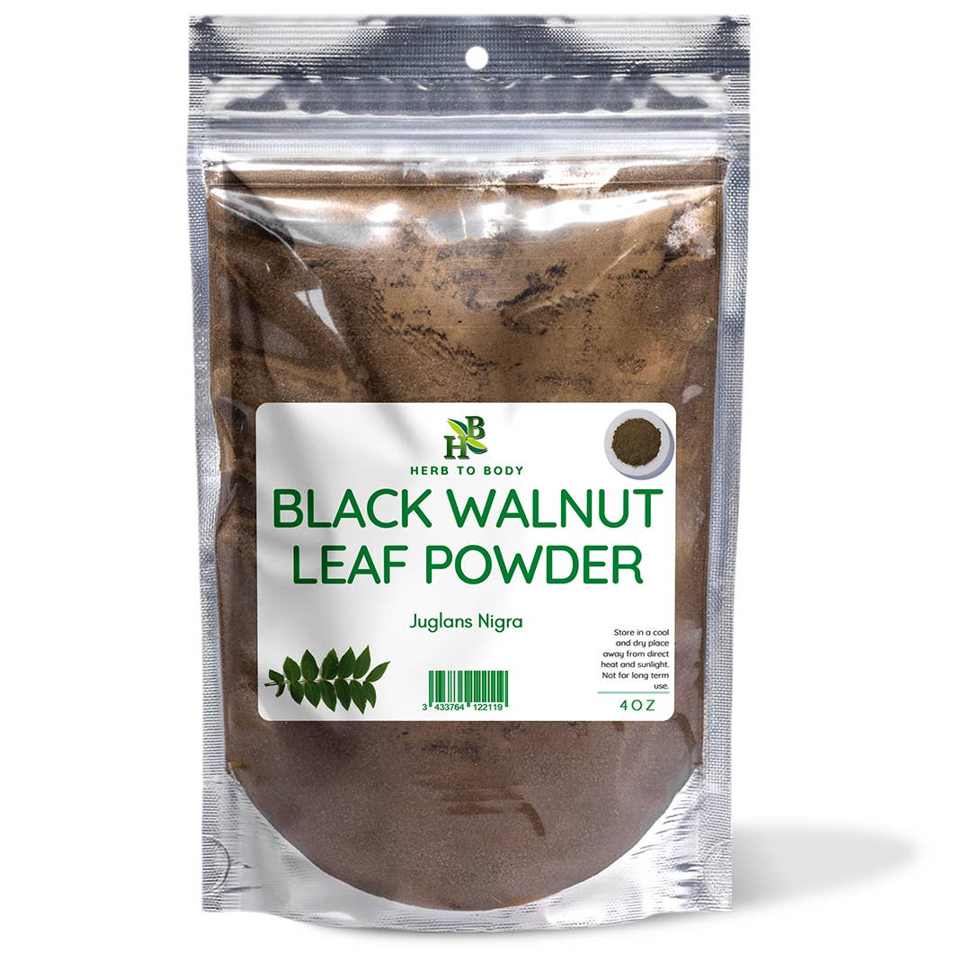 Black Walnut Leaf Powder - 4oz